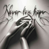 Never Lose Hope — Diamond Painting Kit design