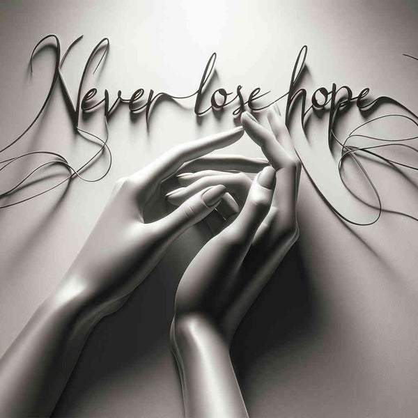 Never Lose Hope — Diamond Painting Kit design