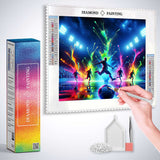 Colors of Soccer Triumph — Diamond Painting Kit, product view 3