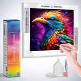 The Colorful Phoenix — Diamond Painting Kit, product view 3