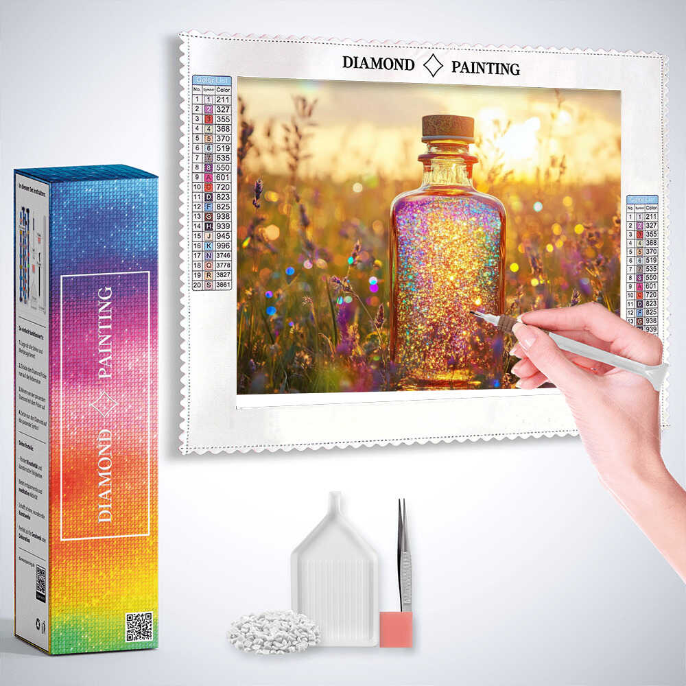 The Whisper of Magical Light — Diamond Painting Kit, product view 3