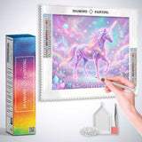 The Unicorn's Magical Awakening — Diamond Painting Kit, product view 3
