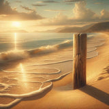 The Sandy Beach — Diamond Painting Kit design