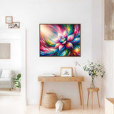 The Rainbow Flower — Diamond Painting Kit, product view 2
