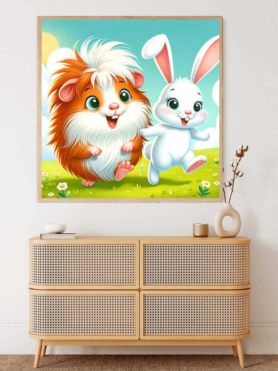 Happy companions — Diamond Painting Kit, product view 2