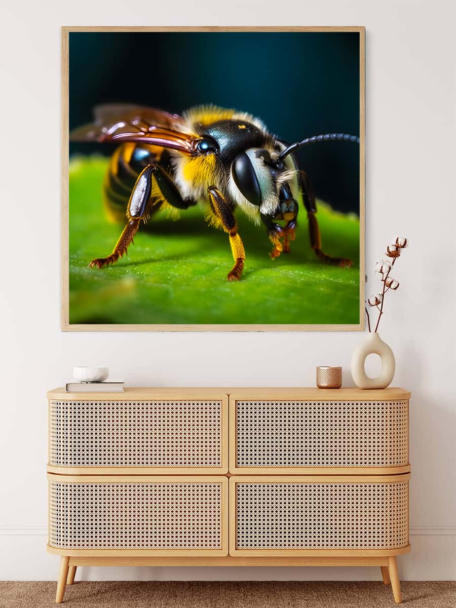 Bee Frontal — Diamond Painting Kit, product view 3