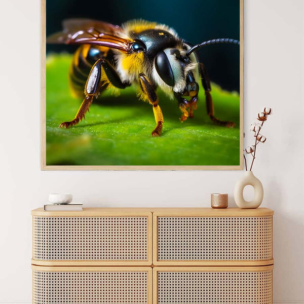 Bee Frontal — Diamond Painting Kit, product view 3