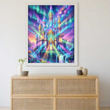 The Crystal Palace of Dreams — Diamond Painting Kit, product view 2