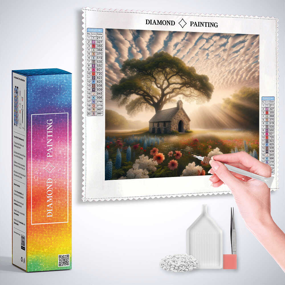 Lights of Stillness — Diamond Painting Kit, product view 3