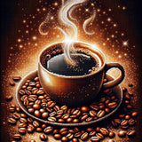 Coffee Love — Diamond Painting Kit design