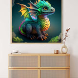Little dragon really big — AB Diamond Painting Kit, product view 3
