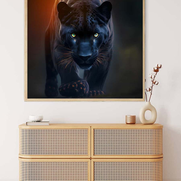 Dangerous Panther — Diamond Painting Kit, product view 3