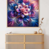 Flower Mandala — Diamond Painting Kit, product view 2