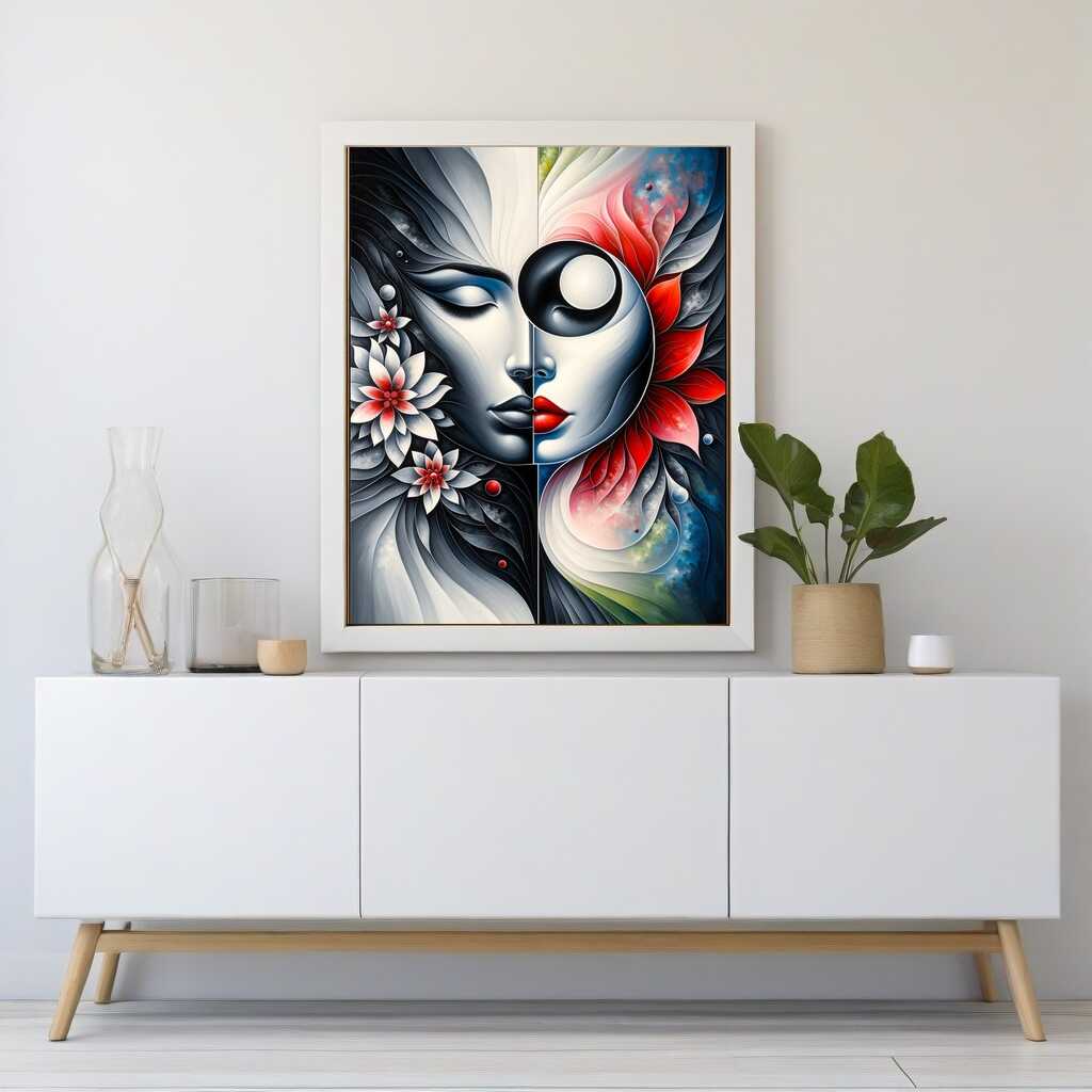 Two Faces — Diamond Painting Kit, product view 2