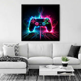 Neon Gaming Visions — Diamond Painting Kit, product view 2