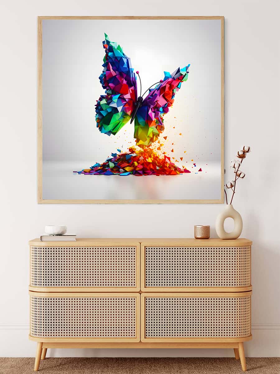Butterfly Future — Diamond Painting Kit, product view 3