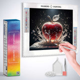 Red Apple Water — Diamond Painting Kit, product view 3