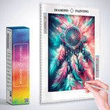 Dreamcatcher feathers — Diamond Painting Kit, product view 3