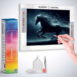 Horse of the Night — Diamond Painting Kit, product view 3