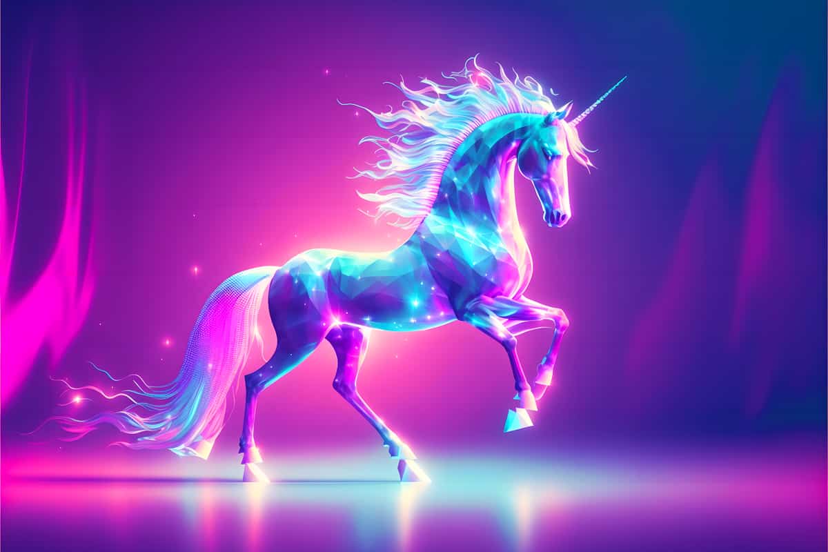 Diamond Unicorn — AB Diamond Painting Kit design