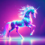 Diamond Unicorn — AB Diamond Painting Kit design