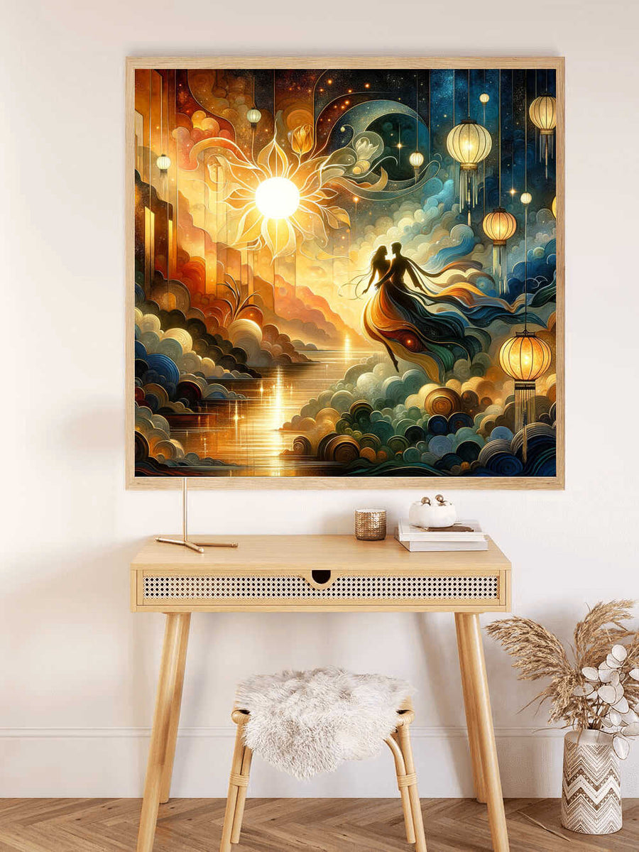 Cosmic elegance (DP-7593) — Diamond Painting Kit, product view 2