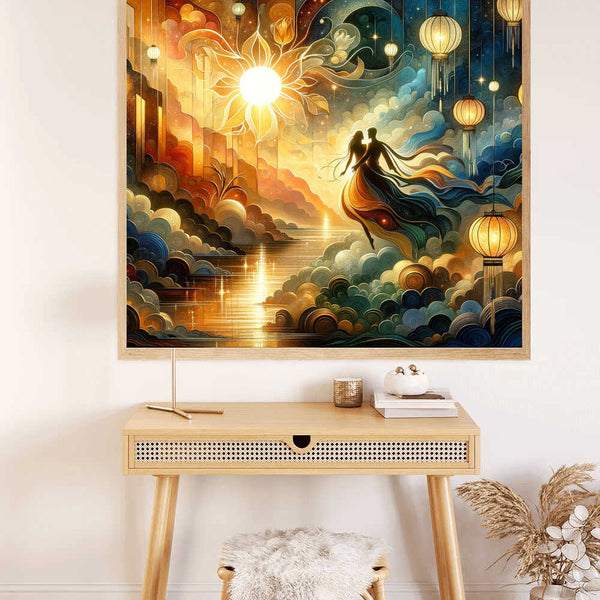 Cosmic elegance (DP-7593) — Diamond Painting Kit, product view 2