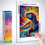 Colorful Dinosaur — Diamond Painting Kit, product view 3