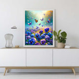 Welcome flower greeting — Diamond Painting Kit, product view 2
