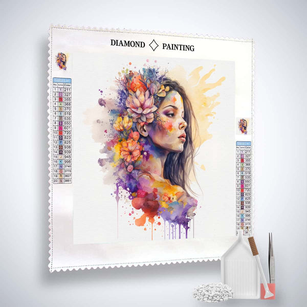 Mystical beauty — Diamond Painting Kit, product view 2