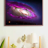 Galaxy in Violet — Diamond Painting Kit, product view 4