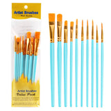 Artist Paintbrushes, Set of 10 — Craft Accessory design