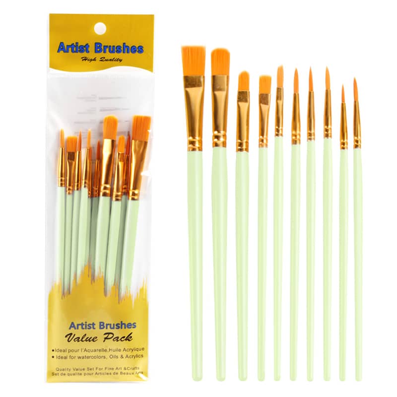Artist Paintbrushes, Set of 10 — Craft Accessory, product view 17