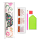 Blue Roses — Diamond Painting Tote Bag Kit, product view 3