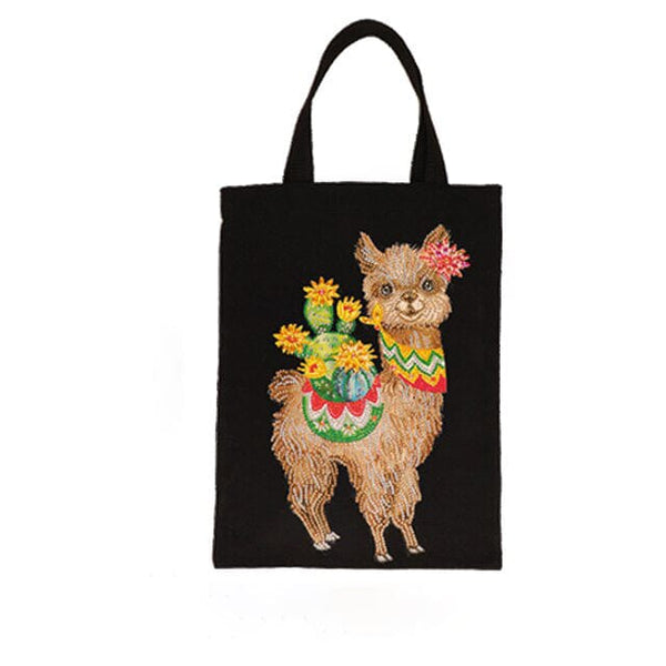 Llama — Diamond Painting Tote Bag Kit design