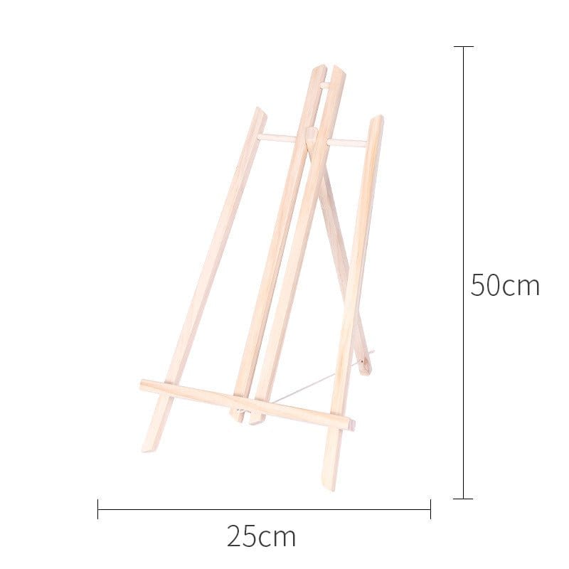 Natural Wood Folding Easel — Craft Accessory, product view 4