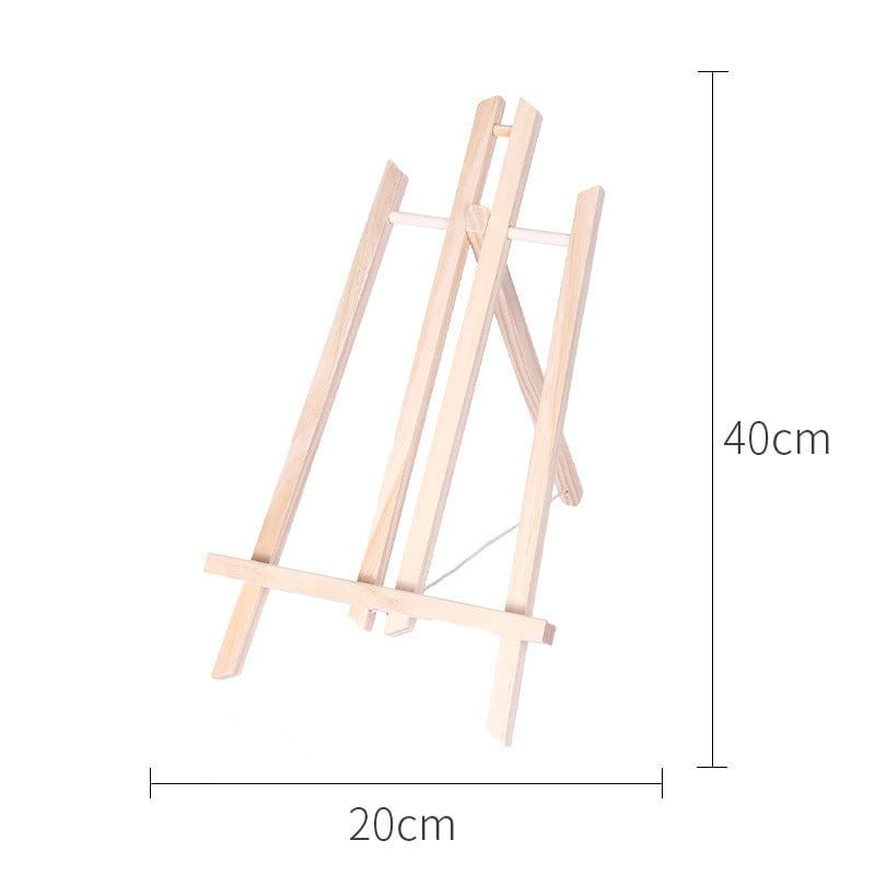 Natural Wood Folding Easel — Craft Accessory, product view 6