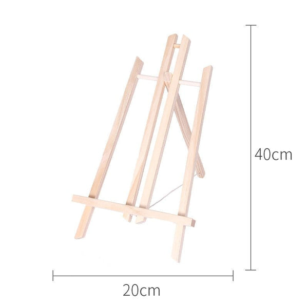 Natural Wood Folding Easel — Craft Accessory, product view 6