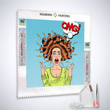 The Scream — Diamond Painting Kit, product view 2