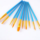 Artist Paintbrushes, Set of 10 — Craft Accessory, product view 3