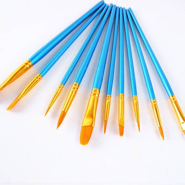 Artist Paintbrushes, Set of 10 — Craft Accessory, product view 3