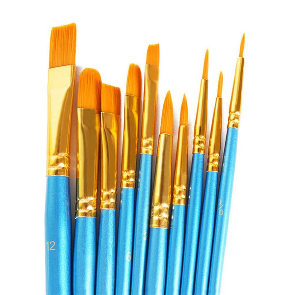 Artist Paintbrushes, Set of 10 — Craft Accessory, product view 4