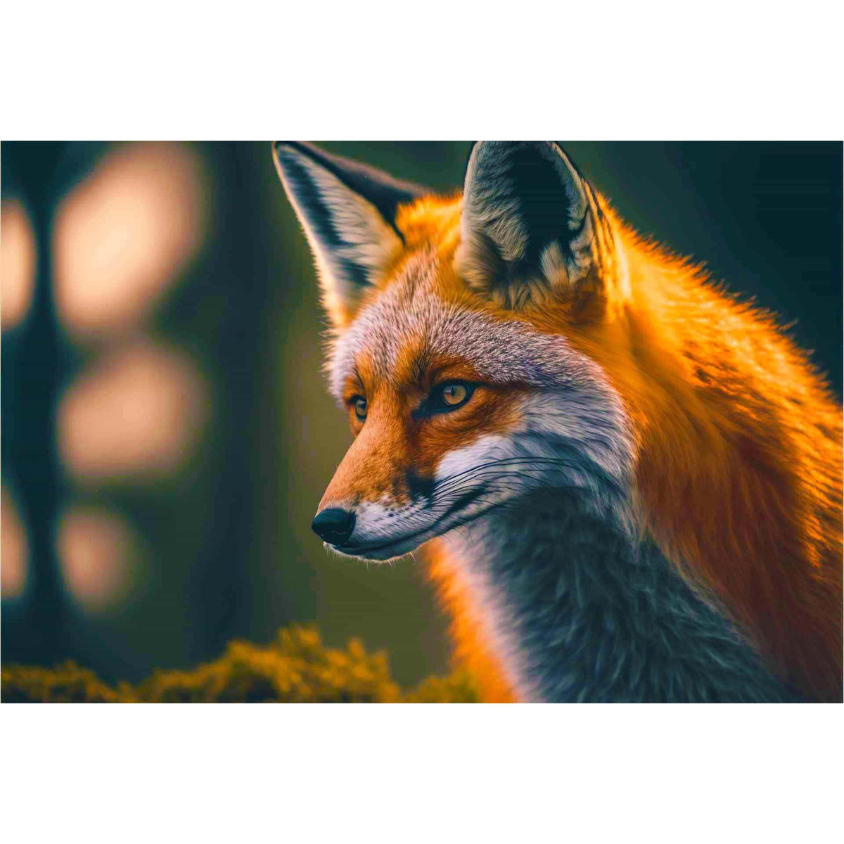 Fox portrait — Diamond Painting Kit design
