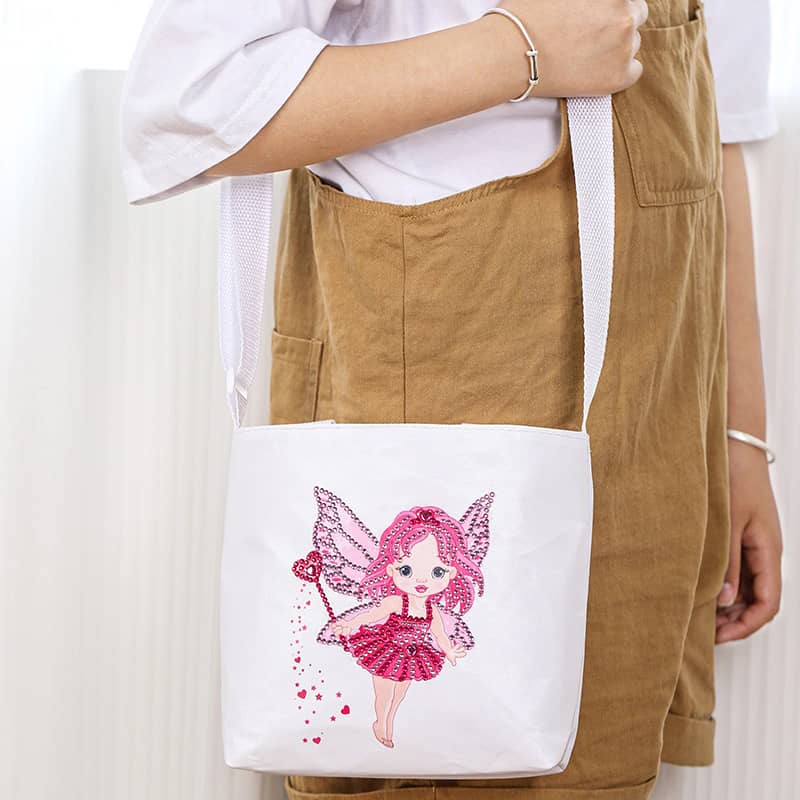 Fairy — Diamond Painting Shoulder Bag Kit, product view 2
