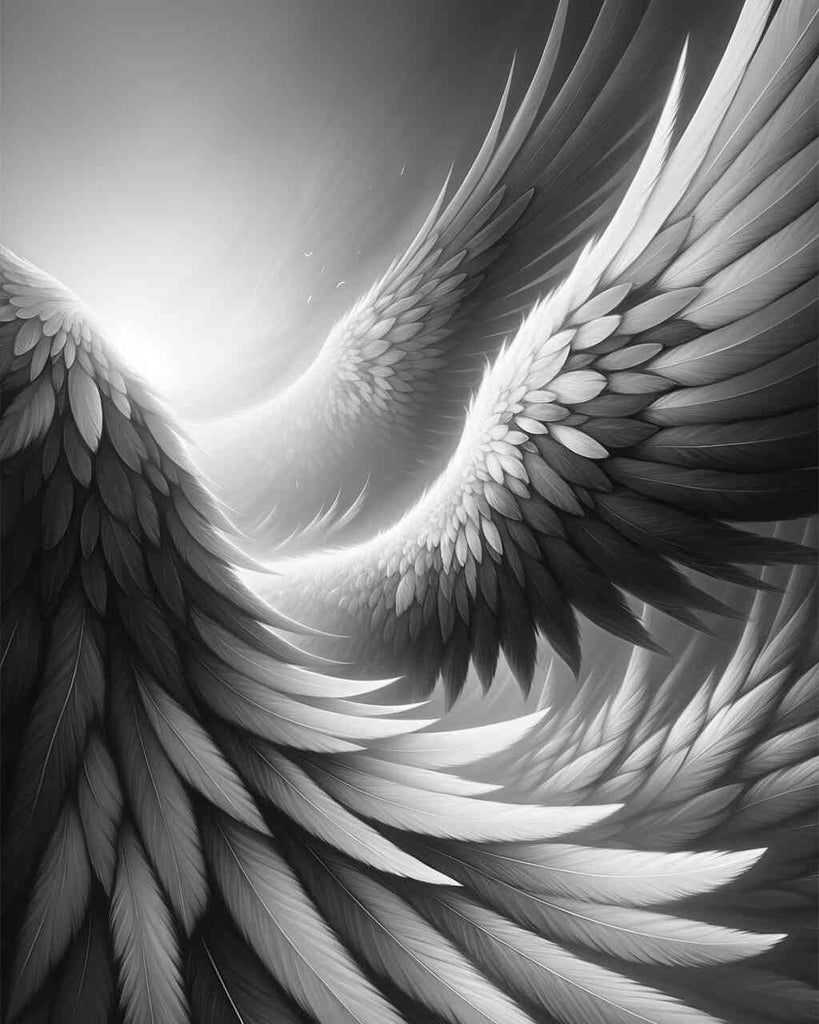 Diamond Painting - Angel wings