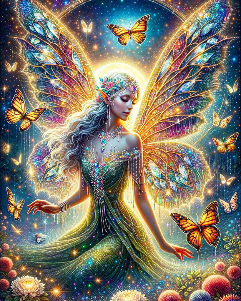 Diamond Painting - Butterfly Elf