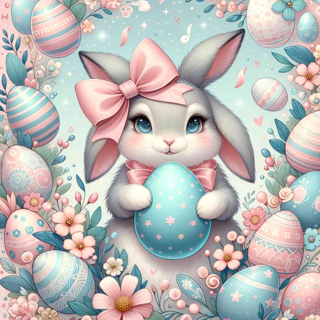 Diamond Painting - Easter bunny
