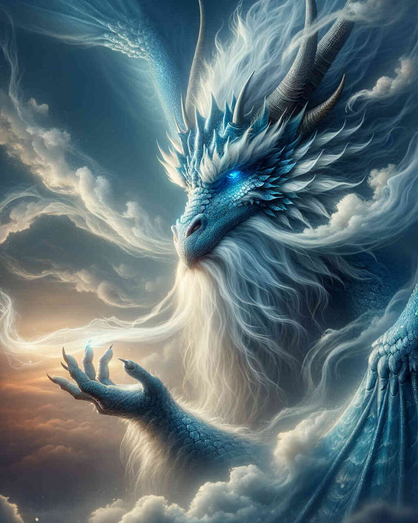 Diamond Painting - Wise dragon