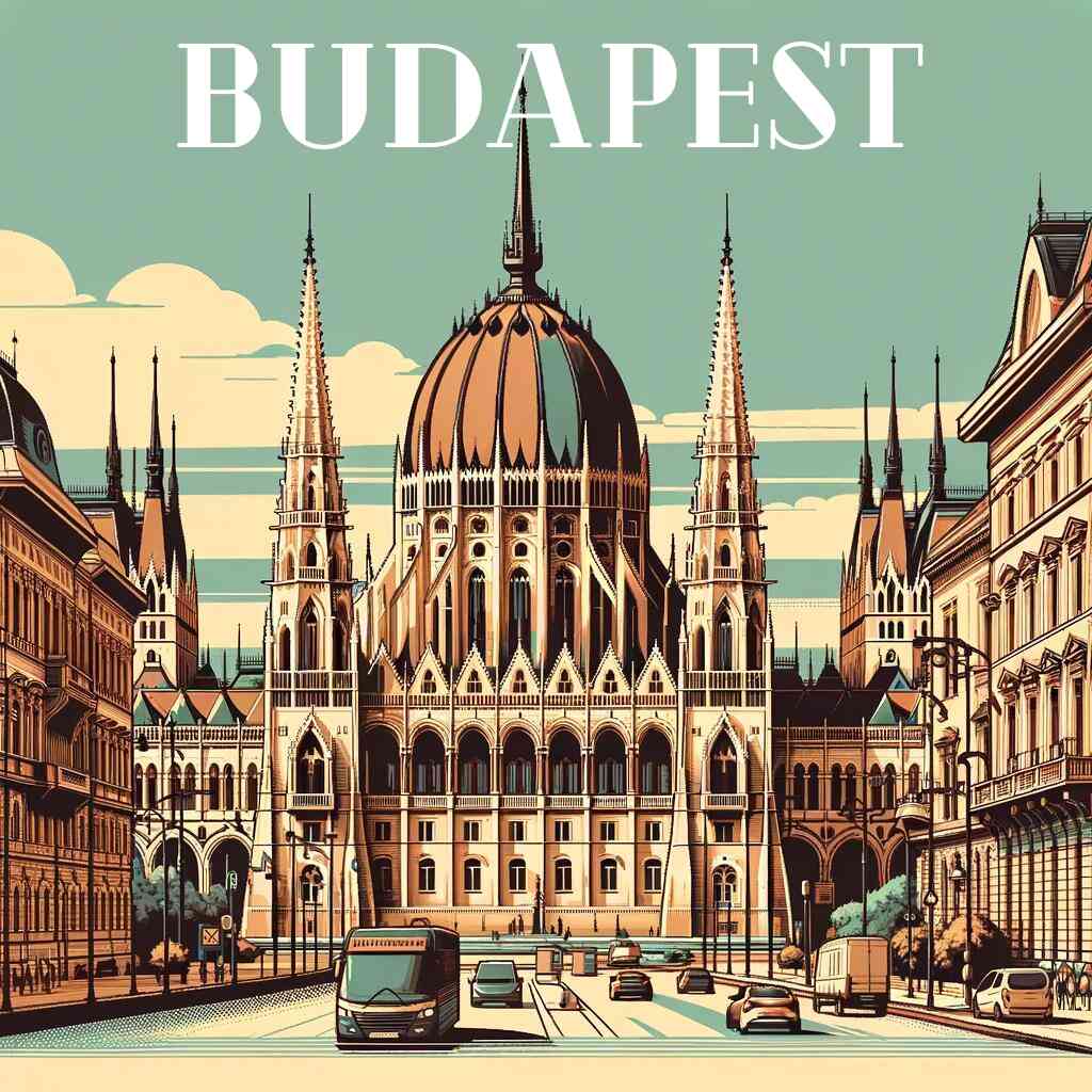 Diamond Painting - Magical metropolis: Budapest