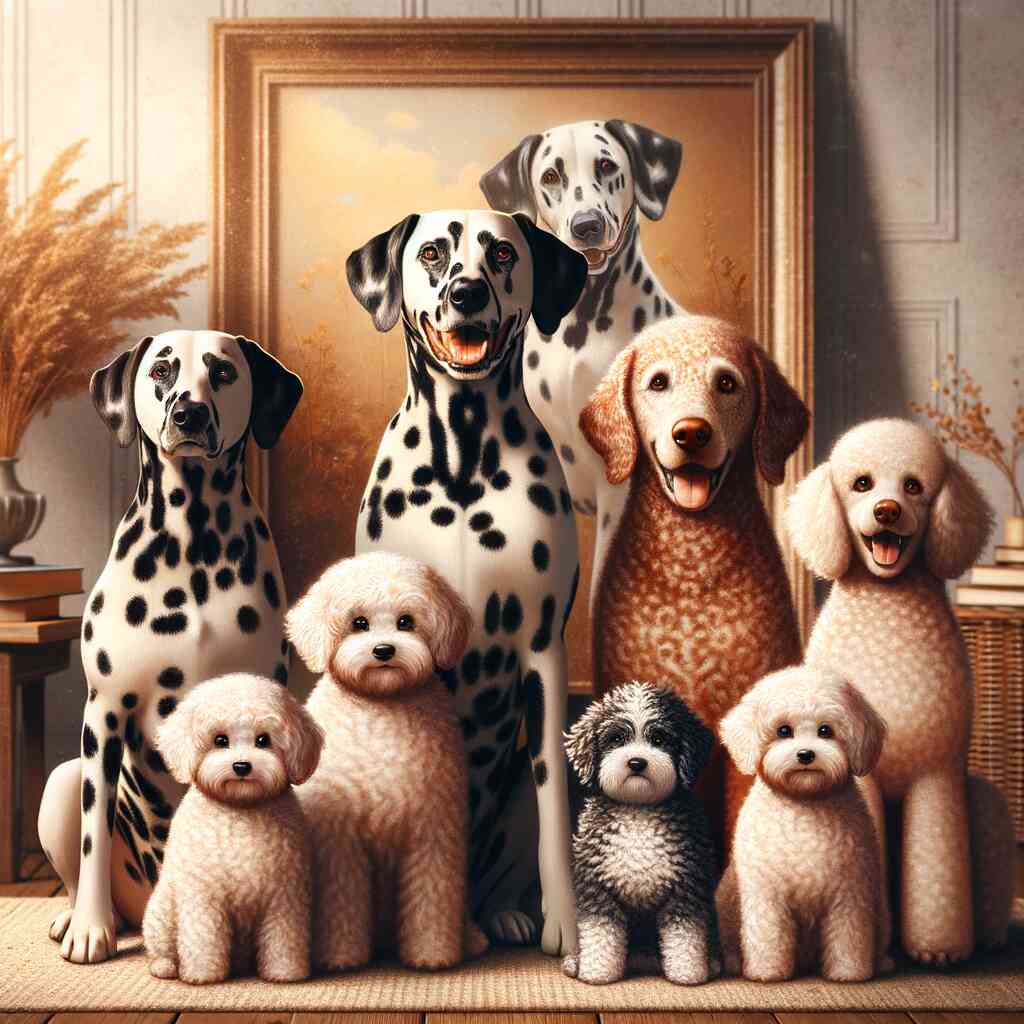 Diamond Painting - Faithful companions in the golden light